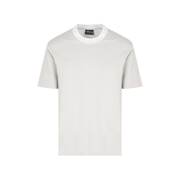 Emporio Armani T-shirt T-shirt Uomo collo in maglia rigato S P25 - EMPORIO ARMANIEM000853AF12926 - U8033 - S - Francavilla Moda